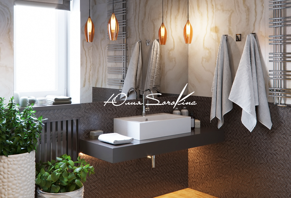 Дизайн ванной в современном стиле 